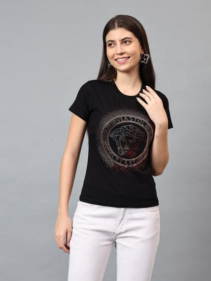 Women Luxury Cotton T-Shirts (RULER)