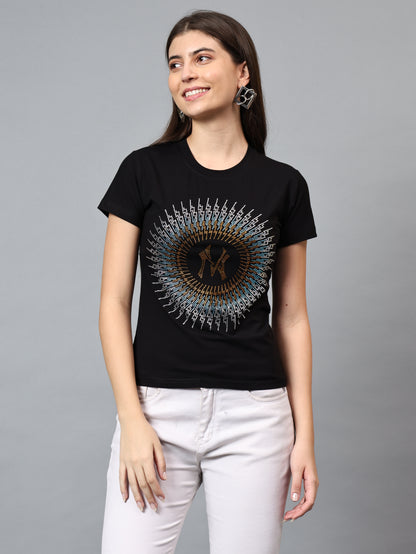 Women Luxury Cotton T-Shirts (NCIRCLE)