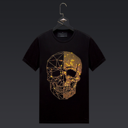 Pack Of 2 Luxury Cotton T-shirts (SKULL+EMPRESS)