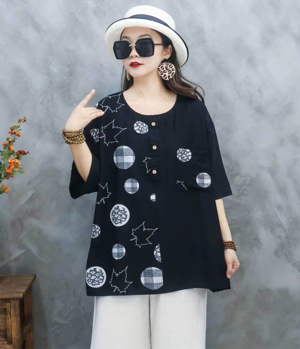 Imported Women Oversized Tops (B7)