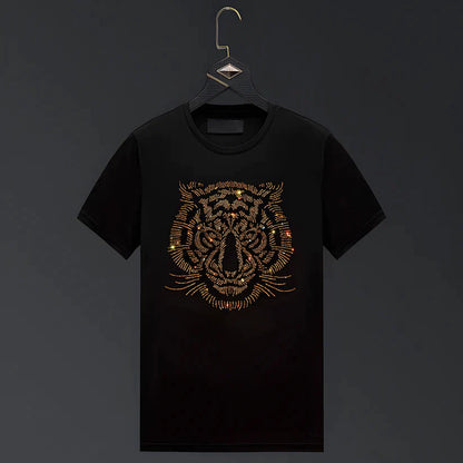 Pack Of 2 Luxury Cotton T-shirts (LION+TIGER 1)