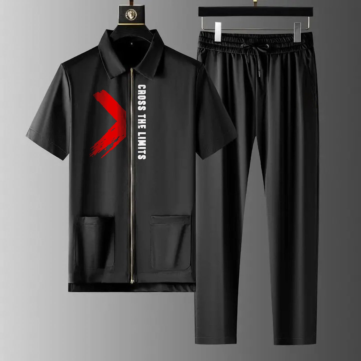 Luxury Zipper Co-ord Set for Men